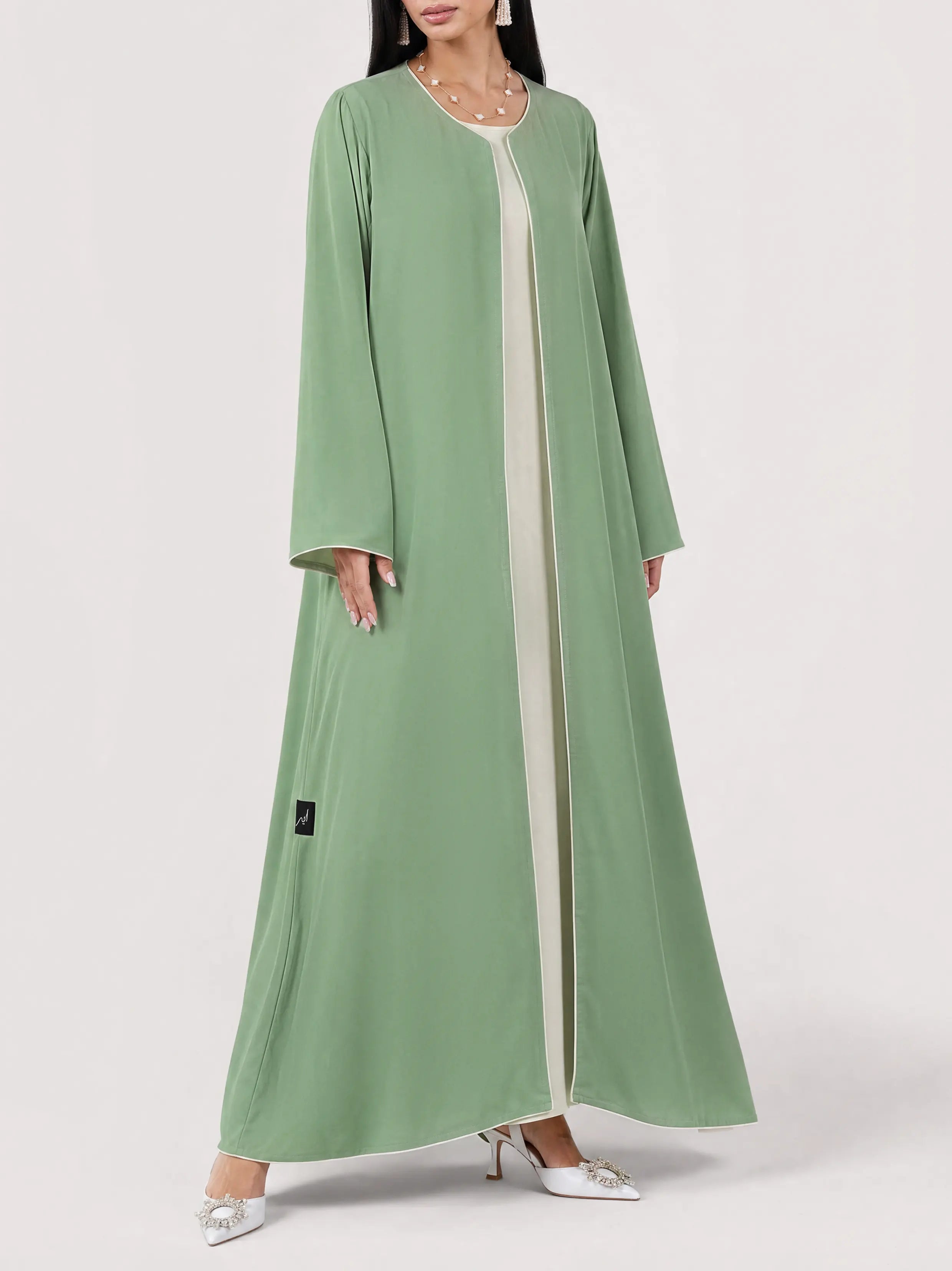 Sage Grace Open Abaya