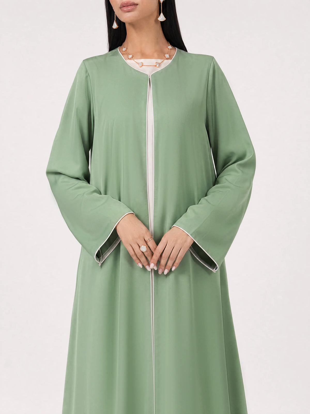 Sage Grace Open Abaya
