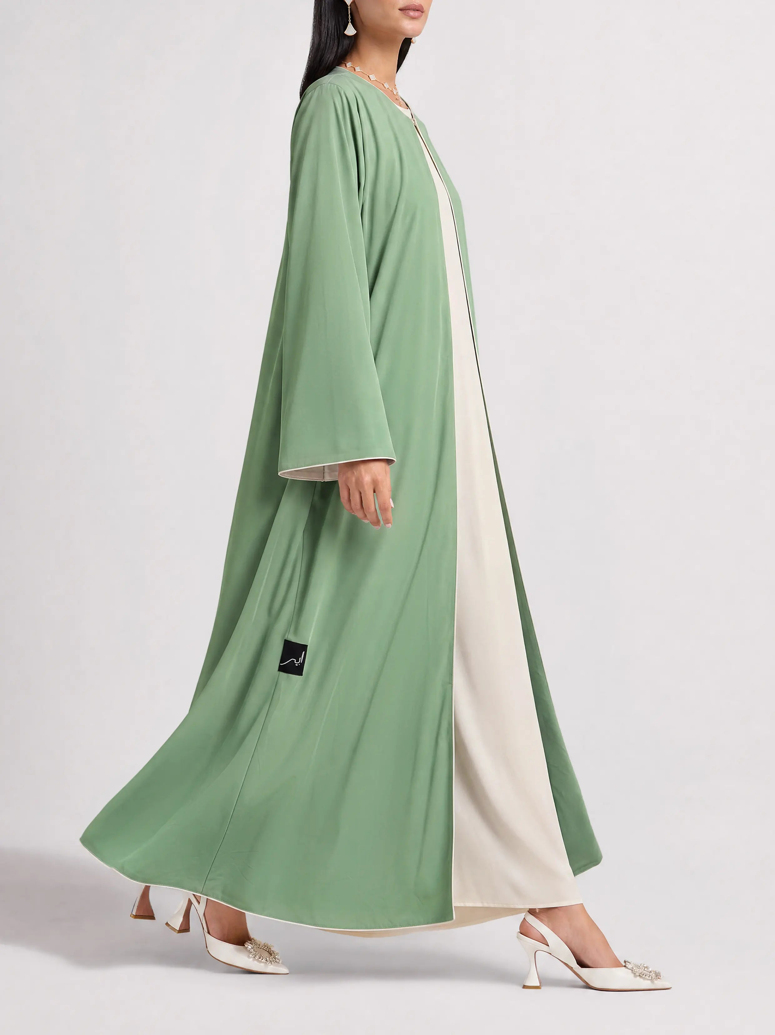 Sage Grace Open Abaya